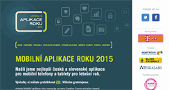 Desktop Screenshot of aplikaceroku.cz